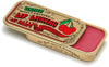 Lip Licking Wild Cherry Lip Balm Vintage Slider Tin
